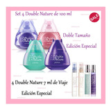 Jafra 4 Double Nature 100 Ml+4 Mini Perfume Envío Gratis