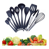 Utensilios De Cocina De Silicona, 10 Piezas