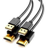 Cable De Carga Usb A Hdmi, Paquete De 2 (1m 3.3ft) Adaptador