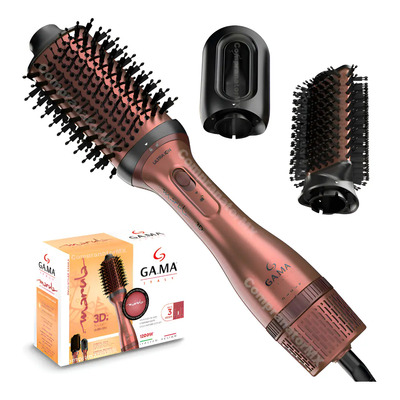Cepillo Secador Voluminizador Alaciador Oval Aceite Marula Chocolate | Meses sin interés