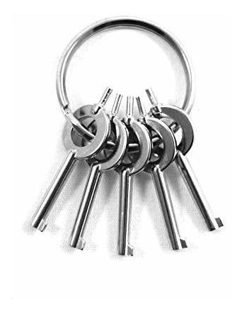 Asr Tácticos Ahsk-5 Estadounidenses Universal Esposas Keys, 