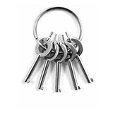 Asr Tácticos Ahsk-5 Estadounidenses Universal Esposas Keys, 