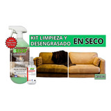 Kit Quitamanchas + Desengrasante Tapizado Sillon Colchon