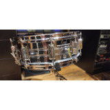 Redoblante Pearl Deluxe Steel Shell 14x5,5 Vintage Japón 