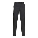 Pantalon Trabajo Cargo Ombu Negro Grafa