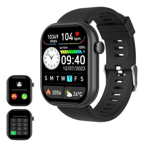 Reloj Inteligente Deportivo Con Llamada Bluetooth 2.01  