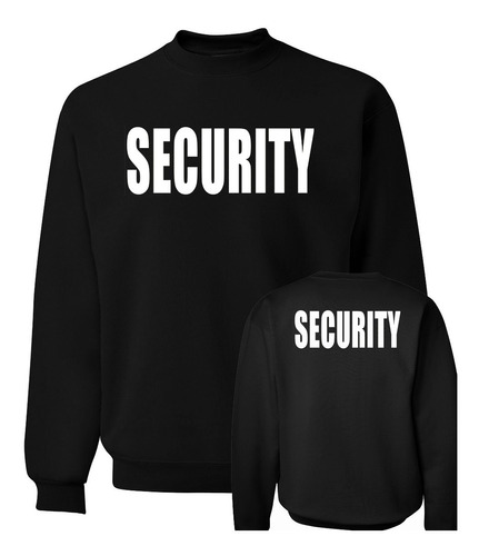 Sudadera Sweater Seguridad Vigilancia Security Unx + Regalos