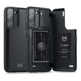 Funda Para Samsung Galaxy S22 - Negra Con Tarjetero