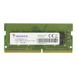 Memoria Ram Premier Color Verde  8gb 1 Adata Ad4s266638g19-s