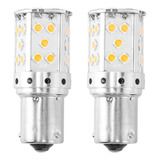 2 Bombillas Led 1156 Bau15s Py21w Ba15s 3030 35smd Canbus Le