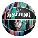 Spalding Bola De Mármol 84405z, Unisex, Negro/multicolor, 7
