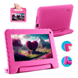 Tablet Infantil Multilaser Kid Pad Rosa 64gb Para Criança Nf