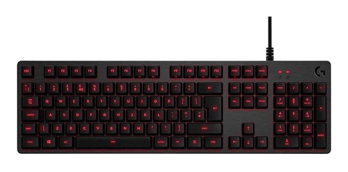 Teclado G413 Carbon Logitech Mecanico Romer Insumos Acuario