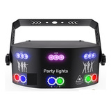 Proyector De Luz Dj Beam Disco Rgb De 15 Ojos Con Control Re