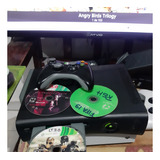 Xbox 360 Fat Con Rgh 1tb 200games Color Negro Completo