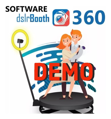 Demo Software Base 360 Dslrbooth Compatible Cualquier Gopro