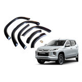 Extensiones Tapabarros Negra Mitsubishi L200 2019-2021