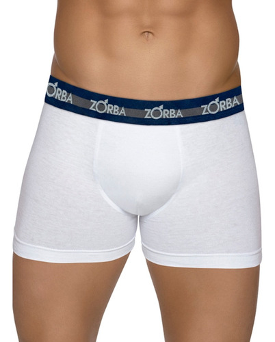 Kit 6 Cueca Plus Size Box Boxer Zorba 100% Algodão Original