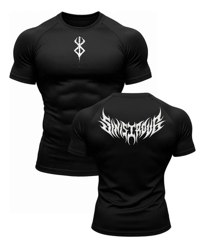 Playera De Compresión Deportiva Bersek,fit,gym