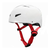 Capacete Skate Bike Patins Patinete Adulto P M Ou G Branco 