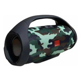 Caixa De Som Portátil Boombox Gigante 35cm Bluetooth