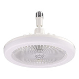 Ventilador Led Moderno Regulable Con Luz De Techo Con