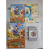 Jogo Diddy Kong Racing Nintendo 64 Japonês Na Caixa E Manual
