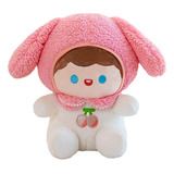 Peluche Muñeca Conejo Flor De Cerezo Grande Kawai Calidad