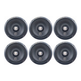 Kit 6 Alto Falantes Evok 6'' 6mb300 300w Rms 4 Ohms