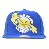 Golden State Warriors Nba Gorra Paint By Mitchell And Ness