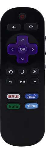 Control Compatible Para Jvc Roku Pantalla