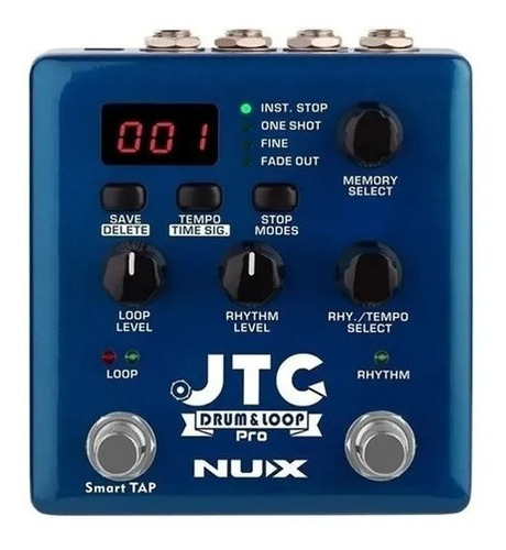 Pedal Nux Jtc Pro Ndl5 Loop & Drums