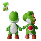 Figura De Acción Motivo Yoshi Súper Mario Bros 11 Cm