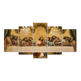 Quadro Mosaico   Santa Ceia Escultura Cozinha Sala Jesus