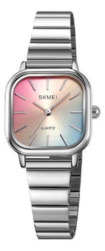 Reloj Skmei 2190 Sumergible Para Mujer En Acero Inoxidable