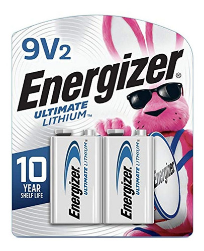 Energizer - Pilas De Litio (9 V, 2 Unidades)