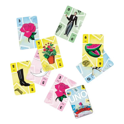 Uno Juego De Cartas Canvas Lotería | Meses sin interés