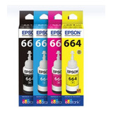 Pack Tintas Originales  Epson 664