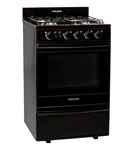 Cocina Volcan 87653v 55cm Marron Luz/enc Maitess