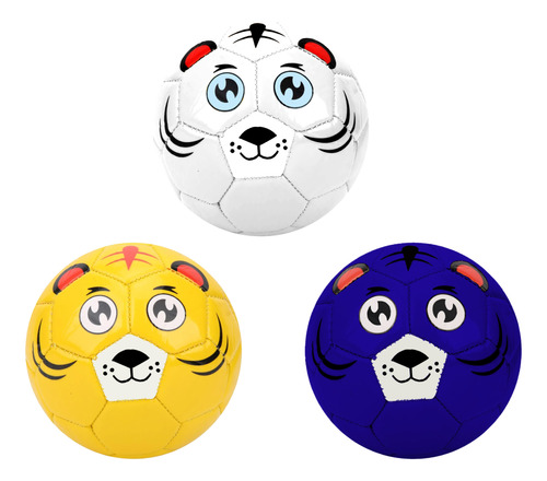 Pack De 3 Balones De Fútbol Para Niños N2 - Colores