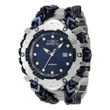 Reloj De Hombre Automático Invicta Gladiator Azul 46219