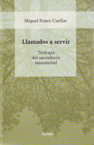 Llamados A Servir, De Ponce Cuéllar, Miguel. Herder Editorial, Tapa Blanda En Español