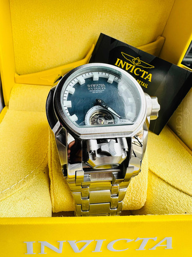 Reloj Invicta Bolt Zeus Doble Reloj Automático Plata