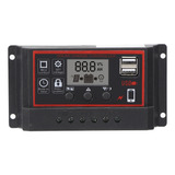 Panel De Celda Pwm Con Controlador De Carga Solar Dual Usb L