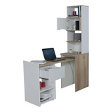 Biblioteca Extensible Space Maderkit Color Duna Blanco