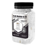 Tc6/100, Bote Con 100 Piezas De Plug Modular Rj45 Cat6 