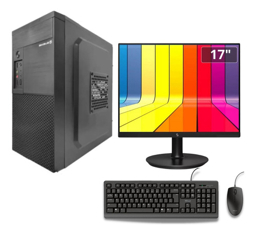 Computador Completo Intel Core I7 16gb Ssd 480gb Monitor 17