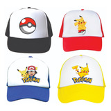 Gorra Tipo Truker Personalizadas Mod Pokemon 10 Piezas