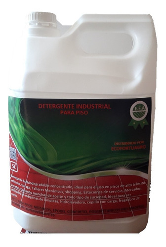 Detergente Industrial P/piso  5l-ecofortuagro