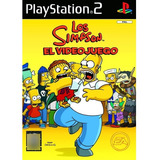 Los Simpsons Game Para Ps2 Dvd Fisico